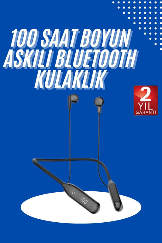 100Saat Uyumlu Bluetooth Kulaklýk Kablolu ANC Özellikli Kulaklýk