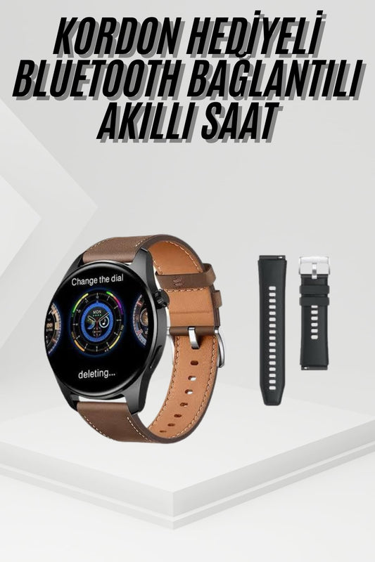 2025 Model Akýllý Saat Titreþimli Uyku ve Saðlýk Takibi NFC ve GPS Uyumlu