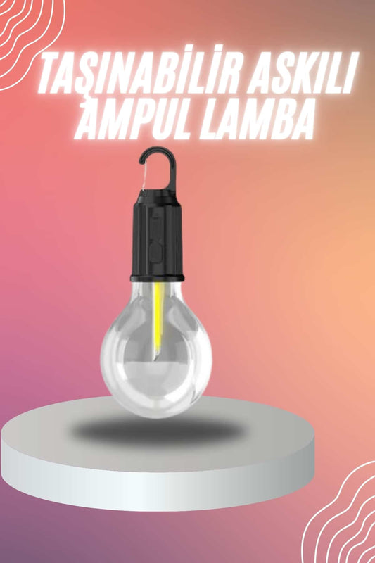 Þarjlý Dekoratif Kamp Lambasý Askýlý Ampul Led Iþýk Type-C Giriþli