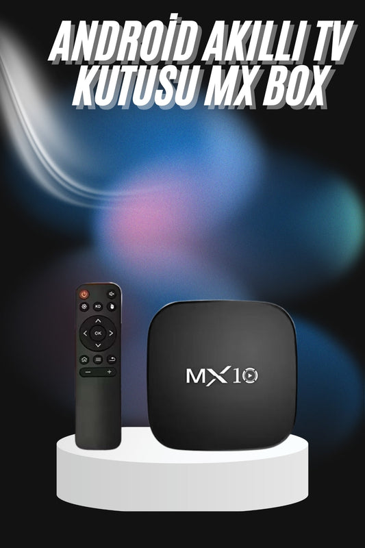 2.4G Wifi Tv Box Medya Oynatýcý TV Uyumlu MX Box Kutusu Android TV