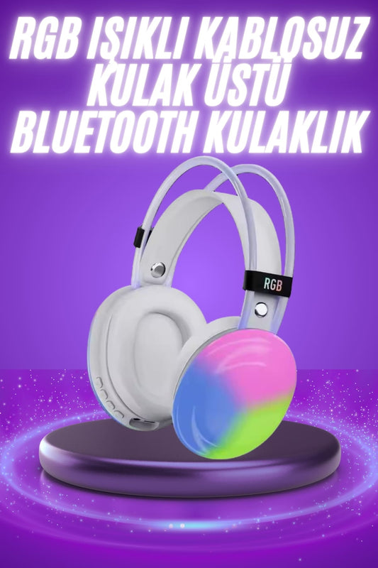 2025 Model Bluetooth Kulaklýk Kulak Üstü Kablosuz Uzun Ömürlü Unýsex